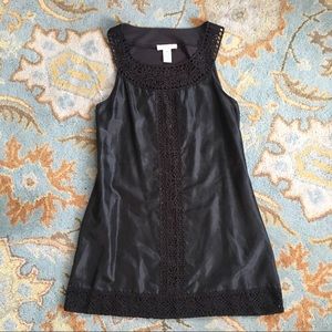 Kenar tunic dress. Black.